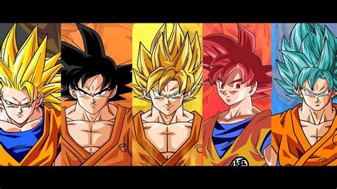 Todas Las Tecnicas De Goku Español Latino Youtube