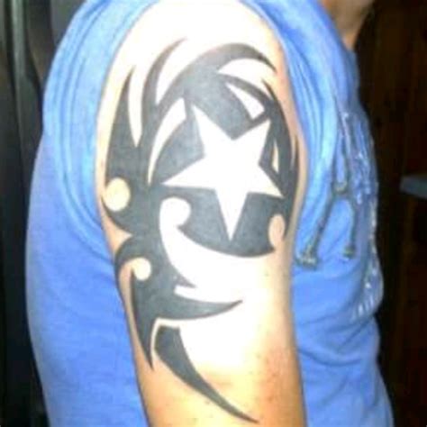 Tattoo Uploaded By Brad21a Tribal Star Tattoodo