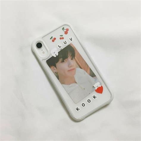 Pin By ･ ﻿방탄♡보라해 ･ On Korean Aesthetic Diy Phone Case Kpop Phone