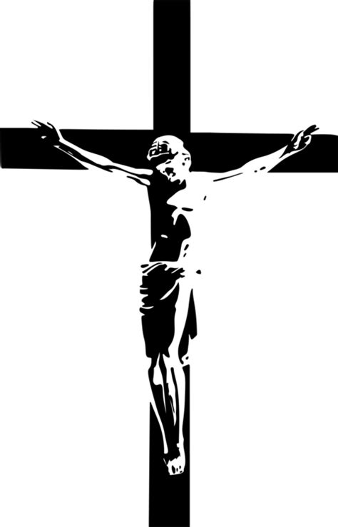 Elegant Christian Clip Art Black And White Pixaby