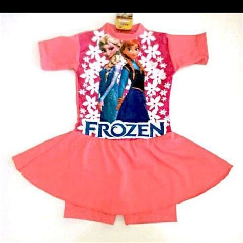 Jual Baju Renang Anak Perempuan Batita 2 Tahun Frozen Semanggi Di Lapak