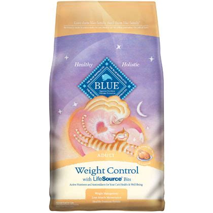 Overweight cats can develop respiratory problems, diabetes, arthritis and heart disease. Blue Buffalo Spa Select Weight Control Dry Cat Food ...