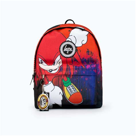Hype X Sonic Knuckles Drip Backpack Shopee Thailand