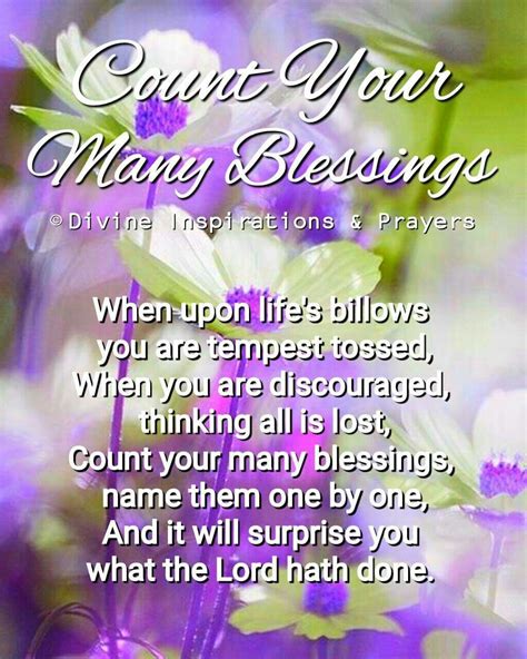 Count Your Blessings Quotes From The Bible Wallpaper Image Photo