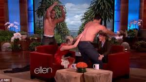 Miley Cyrus Gets Lap Dance During Surprise Bachelorette Party On The Ellen Degeneres Show