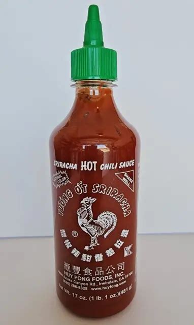Huy Fong Foods Sriracha Hot Chili Sauce Oz Bottle Expiration