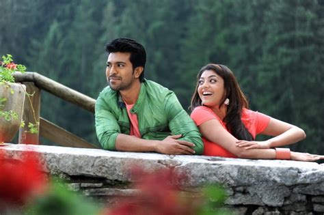 Picture 386954 Ram Charan Kajal In Nayak Movie Hot Photos New