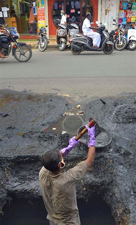 Daily Current Affairs Districts Reported As Free Of Manual Scavenging Centre