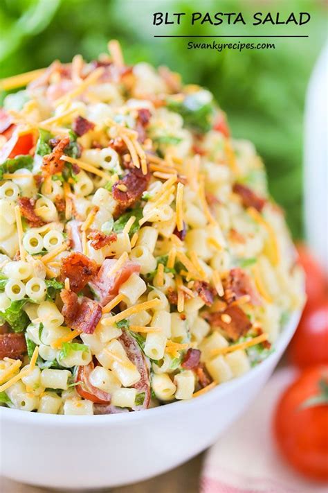Summer is the perfect time to make a delicious salad for dinner. Check out BLT Pasta Salad. It's so easy to make! | Summer ...