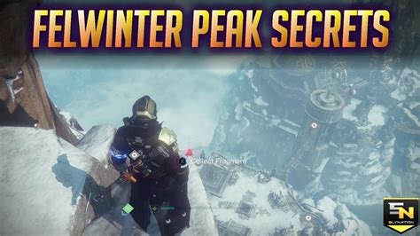 The rewarded in this quest is unaffected by the ±5 level constraint and difficulty level. Destiny: Rise of Iron-Felwinter Peak Secrets! Secret Challenge, Ghost & Hidden Siva Cluster ...