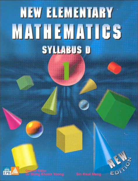 New Elementary Math 1 Textbook Marshall Cavendish 9789812714114