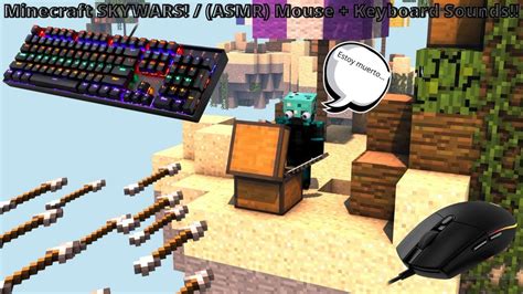 Minecraft Skywars Asmr Mouse Keyboard Sounds Mcpe 11812