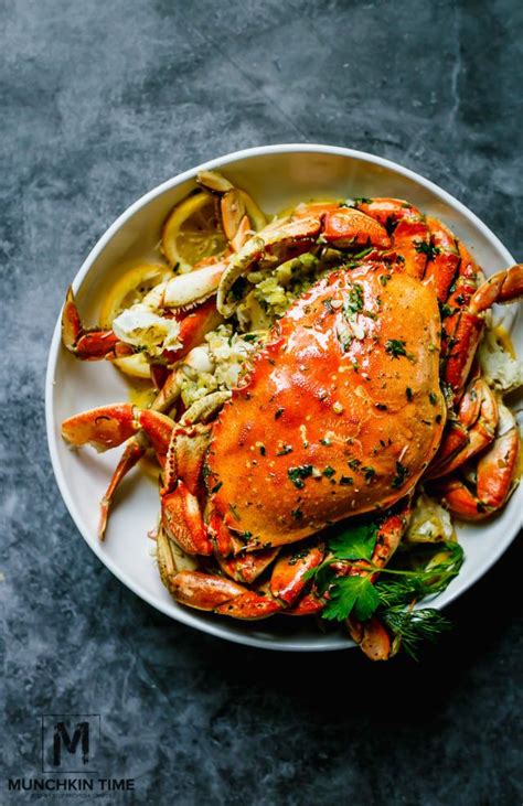 The Best Oven Roasted Dungeness Crab Recipe Crab Recipes Dungeness