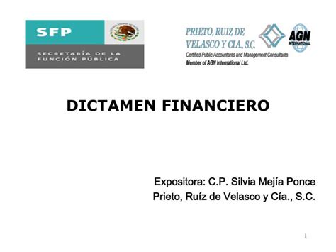 Ppt Dictamen Financiero Powerpoint Presentation Free Download Id
