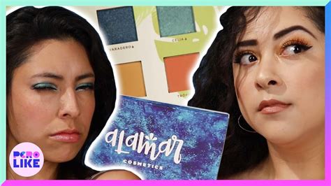 Latinas Try Latina Owned Makeup Brands Alamar Cosmetics And Golden Dream Beauty Youtube