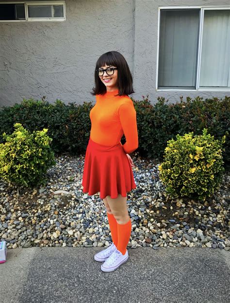 Velma Halloween Costume Hot Costume Cosplay Outfits Velma Halloween Costume