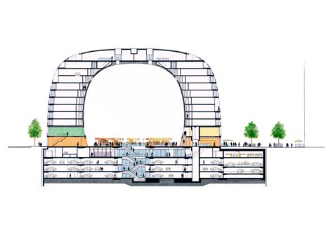 Mvrdv Designed Markthal Housing Market Hall Opens In Rotterdam