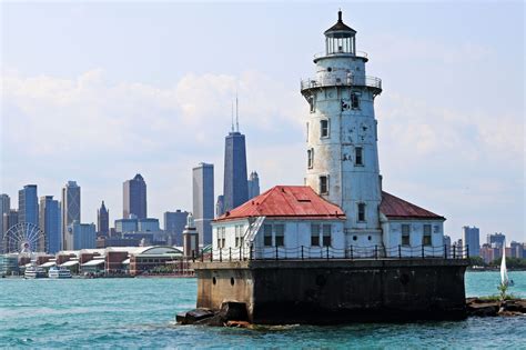 Lighthouse In Chicago Professional Photograph Or Puzzle 5x7 Etsy
