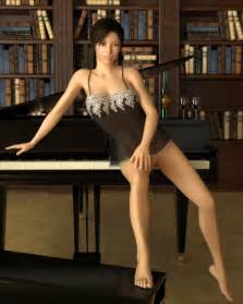 Lara Croft By Detomasso Lara On Piano Pool Table Animation