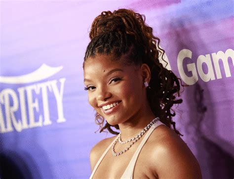 halle bailey opens up about racist little mermaid backlash you just expect it