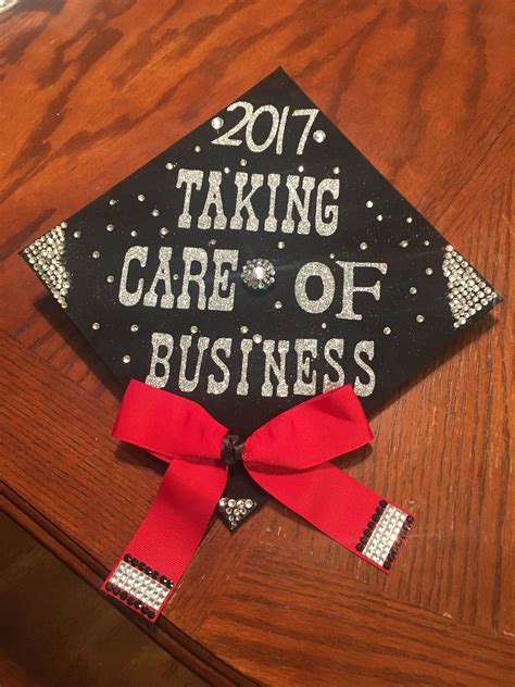 My Graduation Cap Bs In Business College Graduation Cap