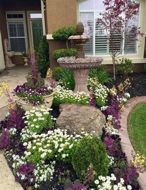 42 Excellent Landscaping Ideas How To Decor Your Front Yard Using Rocks
