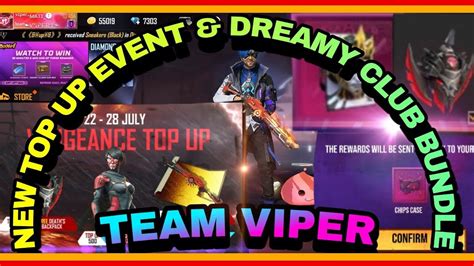 NEW TOP UP EVENT NEW DREAMY CLUB BUNDLE IN FREE FIRE GARENA