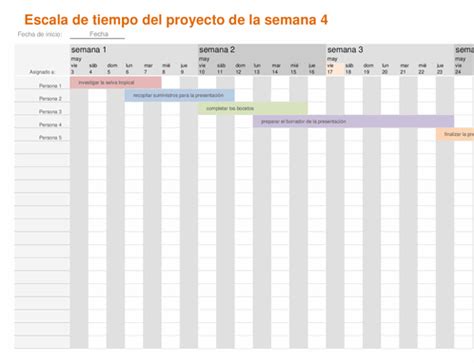 Plantilla Excel Escala De Tiempo Del Proyecto Gantt Descarga Gratis Images The Best Porn