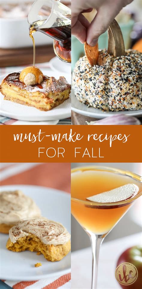 Favorite Fall Recipes A Collection The Best Fall Recipes