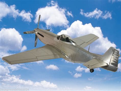 It is one of the famous fighters during world war ii. P-51 Mustang Fighter Plane - PedalCar.com