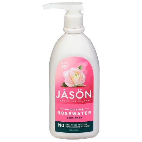 Jason Rosewater Satin Shower Body Wash Shop Cleansers And Soaps At H E B