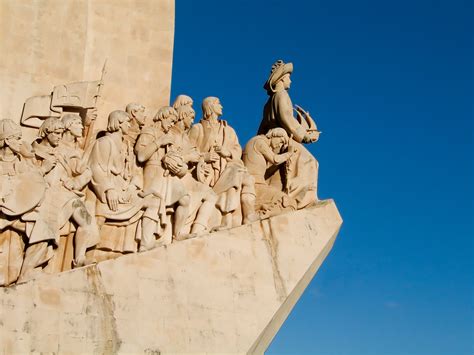 Filethe Portuguese Discoveries Monument Lisbon Portugal