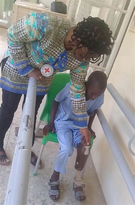 Nigerian Bomb Blast Amputees Find Hope Through Icrc Prosthetic