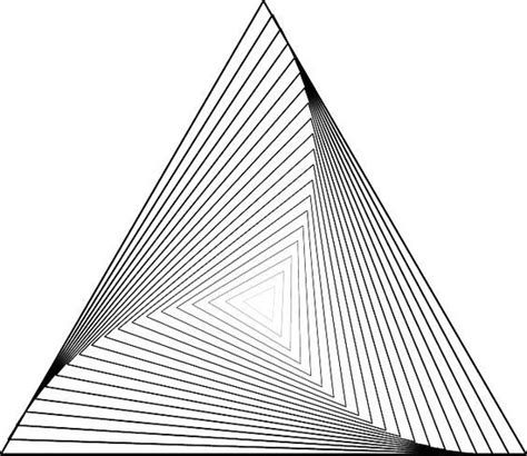 Triangle Geometric Art Geometric Triangles Art Geometry Art