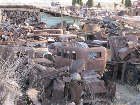 Cool Old Junk Yard Out In Washington State Abandoned Cars Junkyard