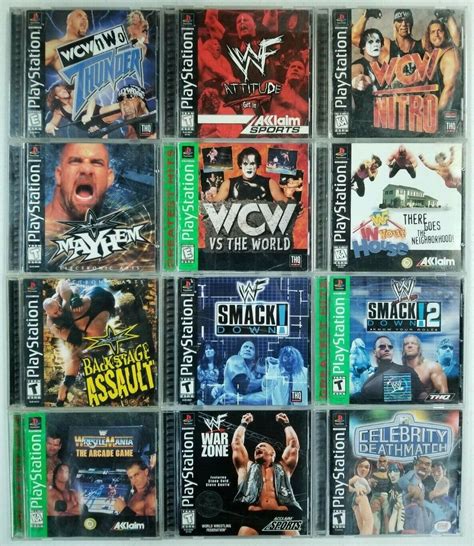 Wwf Wrestling Games For Playstation And 2 Ps1 And Ps2 Tested