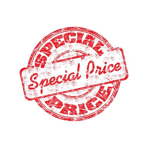 Special Price Rubber Stamp Stock Vector Illustration Of Design 18463011
