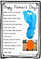 Fathers Day Footprint - Design Corral