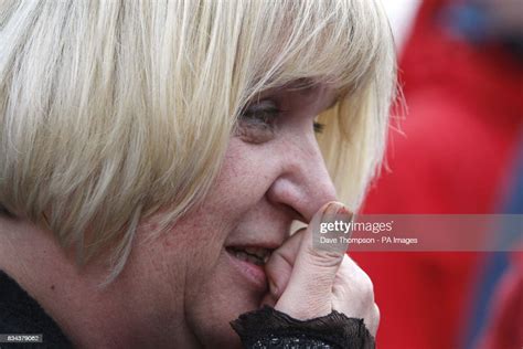 Sylvia Lancaster Mother Of Murdered Sophie Stands Outside Preston News Photo Getty Images