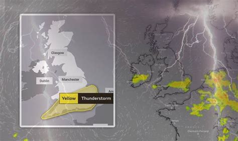 Met Office Weather Warning Updated Map Shows Where Three Days Of