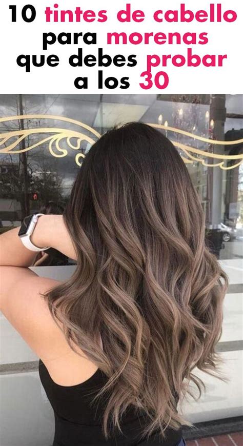 Tintes De Cabello Para Morenas Que Debes Probar A Los Artofit