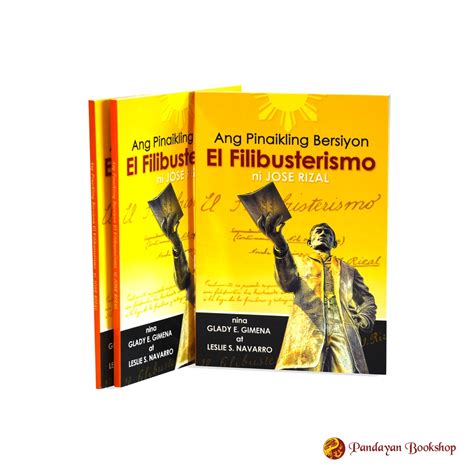 El Filibusterismo Ni Jose Rizal Ang Pinaikling Bersiyon Shopee