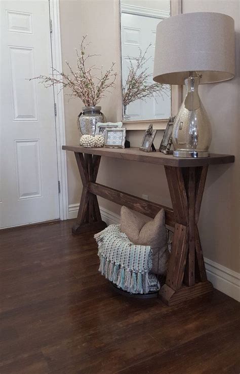 Awesome Rustic Farmhouse Entryway Table By 99 Home