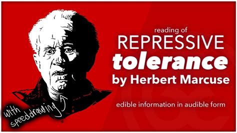 Repressive Tolerance By Herbert Marcuse Edible Information In Audible