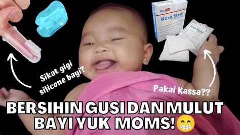 CARA MEMBERSIHKAN LIDAH MULUT DAN GUSI BAYI YouTube