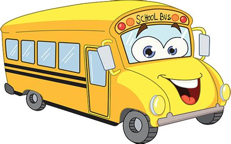 Royalty Free Funny School Bus Clip Art Vector Images And Illustrations