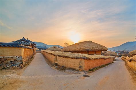 Traditional Village In Andong South K Hd Photo By Mathew Schwartz