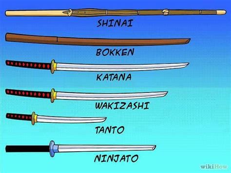 Weapon Names Katana Swords Samurai Swords Kendo Armas Ninja Martial
