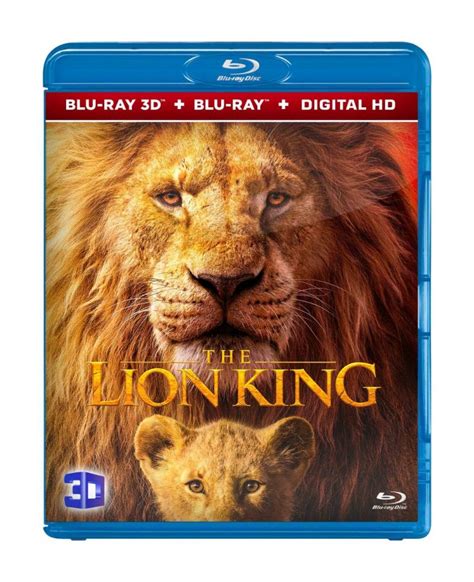 The Lion King 3d Blu Ray 2019 Region Free Blu Ray Movies
