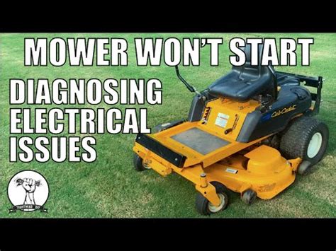 Cub cadet 2130 series 1994 1995 wiring schematic. DIY: Mower Will Not Crank - Safety Switch Diagnosis and Repair - Cub Cadet RTZ ZTR - YouTube